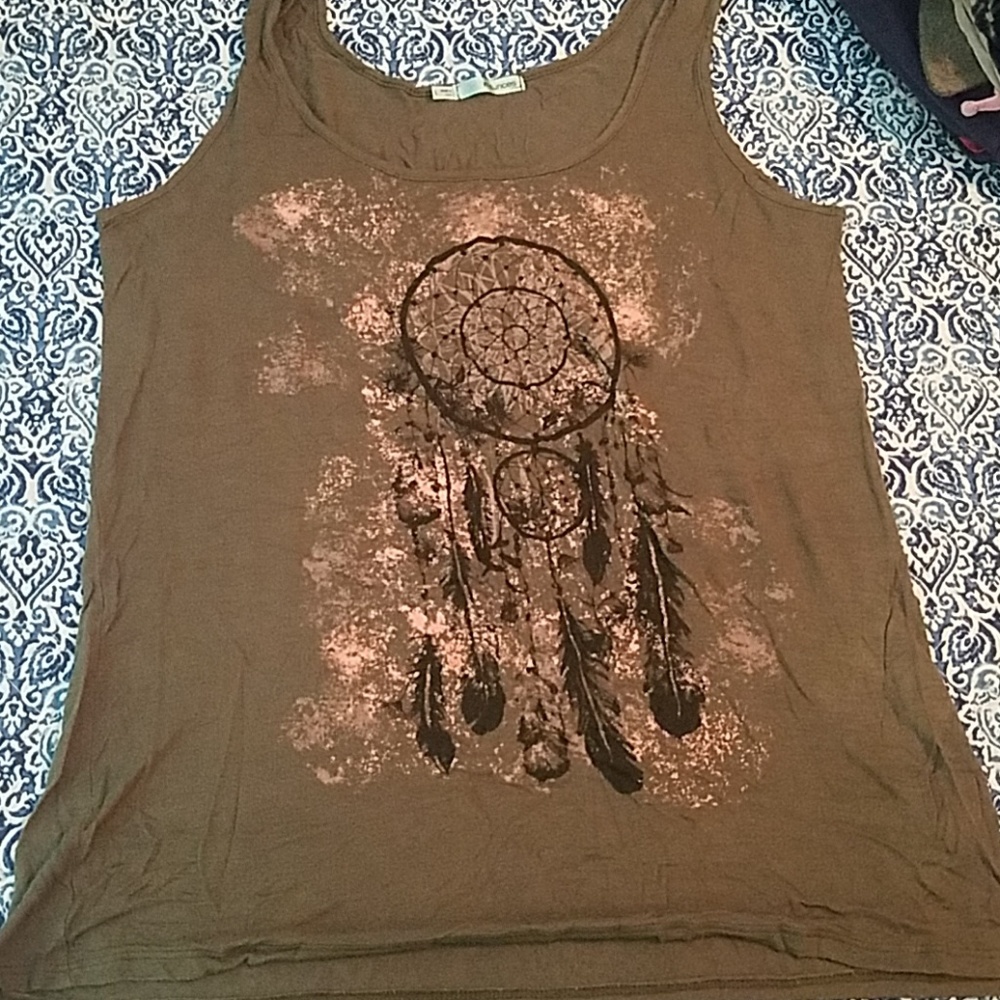 Olive colored tanktop